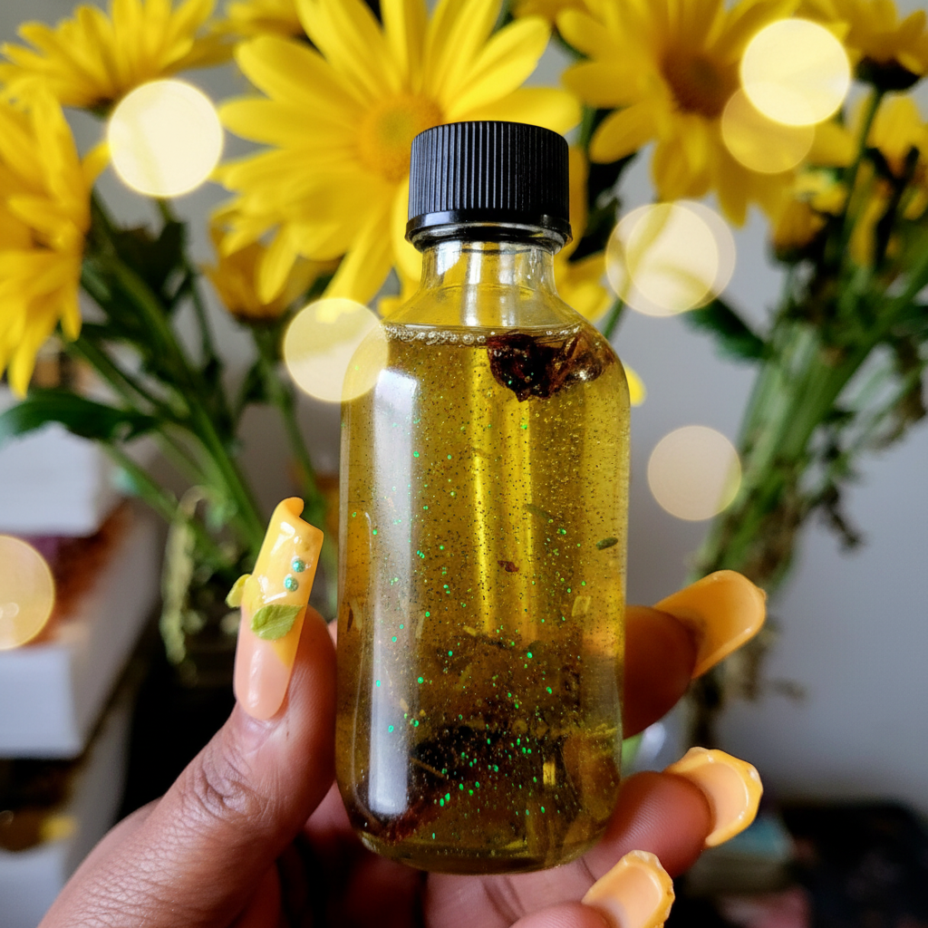 Empress Prosperity Oil – Detail Close-up