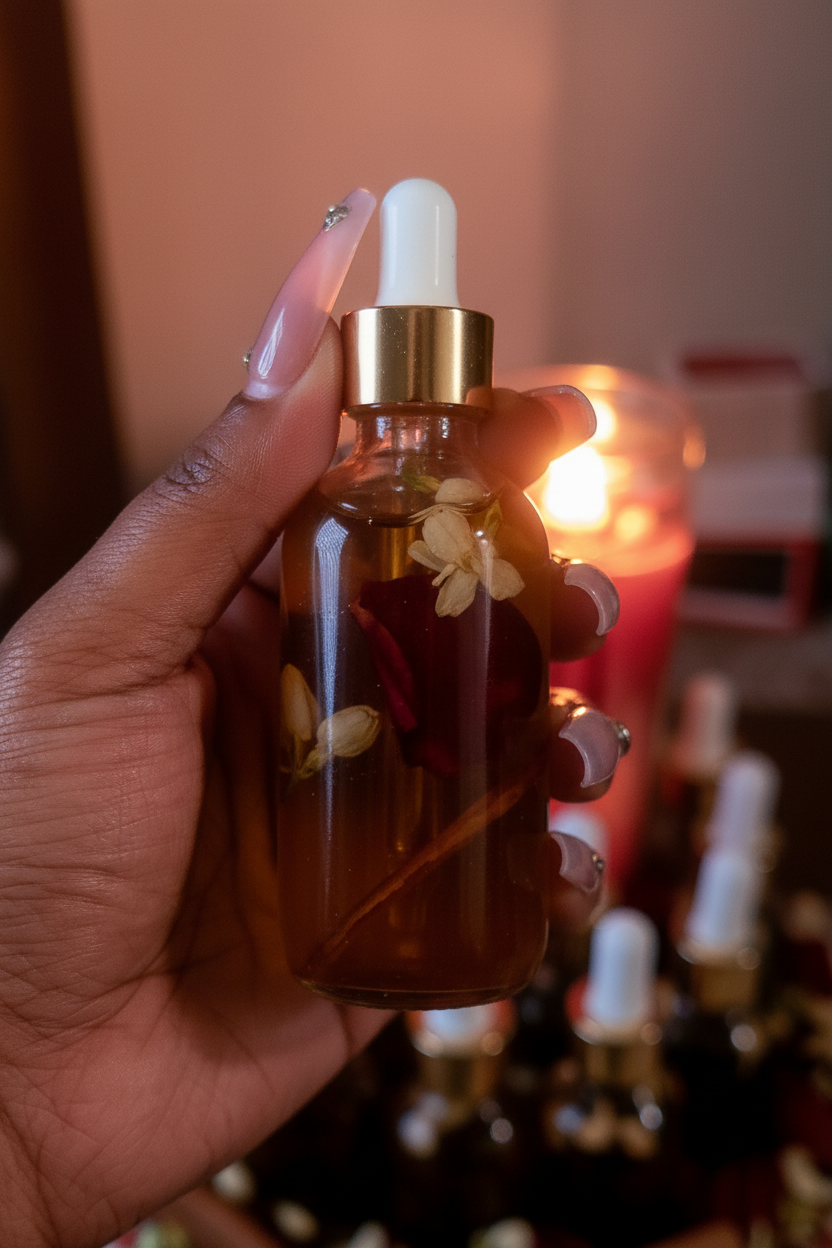 Attraction Oil Hand Hold Enhanced
