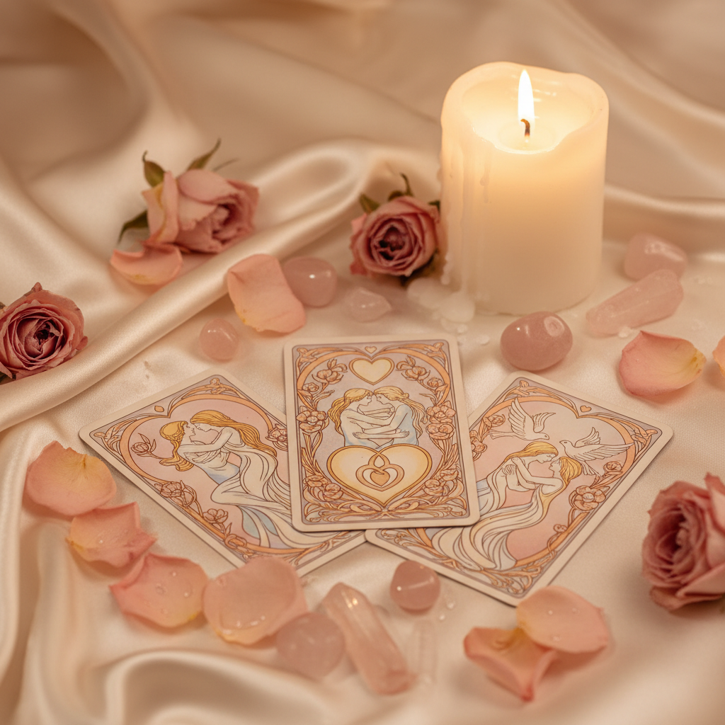 Romantic Tarot Soft Ivory