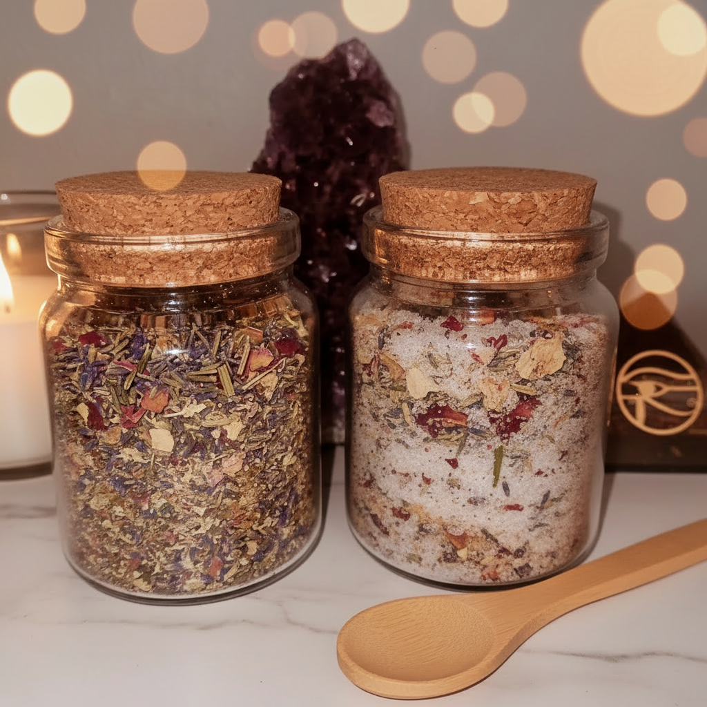 Self Love Bath Soak Dual Jar No Label